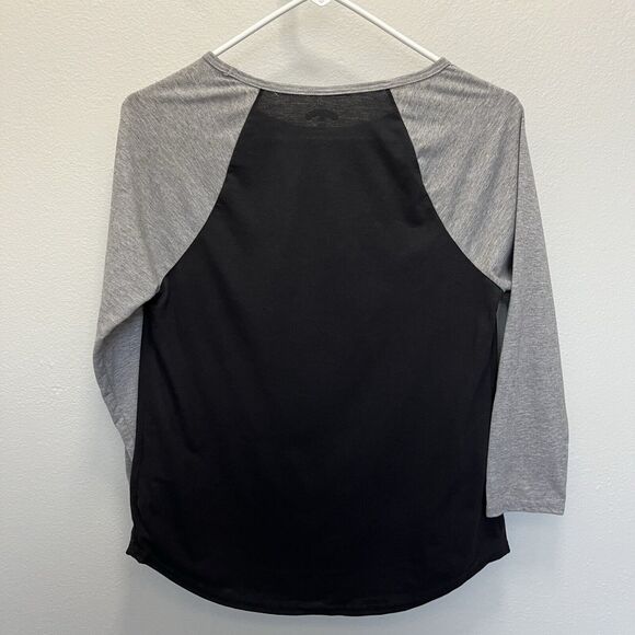 Holiday Time | Merry Christmas Trees Holiday Plaid Graphic Raglan Too Small - Picture 7 of 7